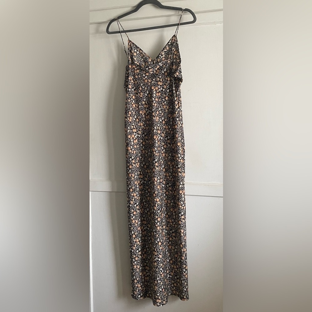 Nili Lotan X Target Floral Slip Dress Strap Dress. Pre-Owned. - Picture 5 of 9